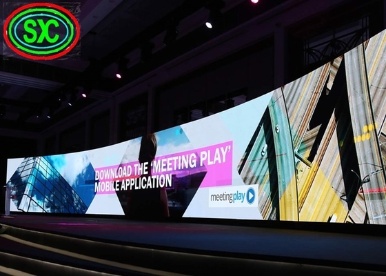 Pantalla de aluminio de fundición a presión LED de color SMD de alta definición P5 para interiores