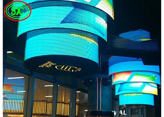 P4 Pantalla de publicidad 3D LED de alta resolución para exteriores, panel de señalización LED Modulo de 320 mm * 160 mm