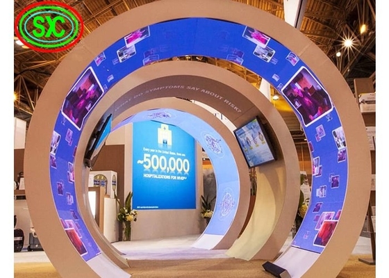 P4 Pantalla de publicidad 3D LED de alta resolución para exteriores, panel de señalización LED Modulo de 320 mm * 160 mm