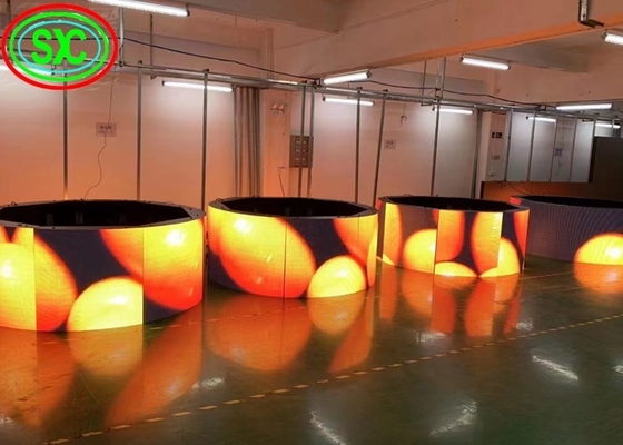 Escáner de alquiler de LED suspendido en interiores SMD, P2 señalización LED a todo color 3 años de garantía