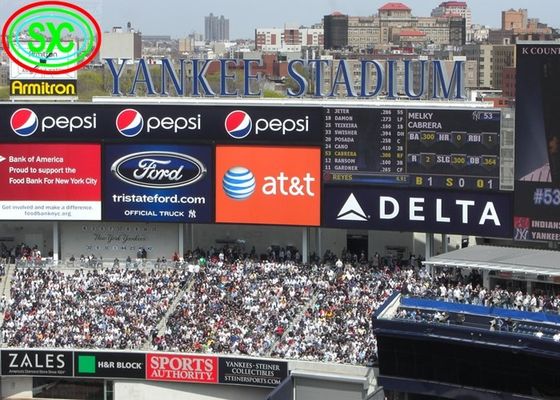 P5 pantalla LED al aire libre de 5 mm Pitch de píxeles IP65 Pantalla de estadio impermeable