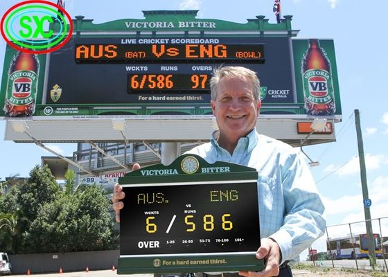 Pantalla de LED de estadio P10 a todo color a prueba de agua para exteriores fija instalada