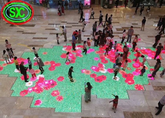 Baile interior/al aire libre de la pantalla interactiva de P4.81 Dance Floor LED del disco para los acontecimientos del partido