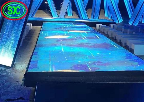 China SMD3535 Sonido Activo Dj Led Disco Bailando Encalorado Paneles de haz blanco