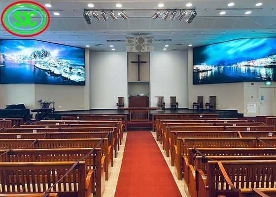 Vida de la echada de la pantalla LED 4m m del color de Front Open Magnetic Indoor Full 100000 horas