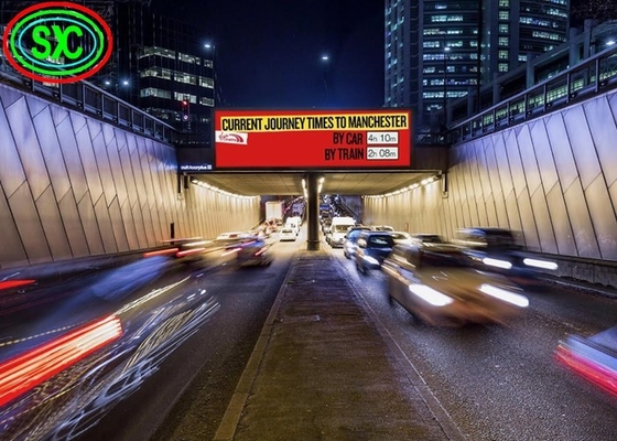 P10 LED Billboard, 32X16 pantalla LED de alta resolución 3 años de garantía