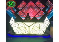 La caja DJ baila definición impermeable publicitaria video de las pantallas del LED la gran alta