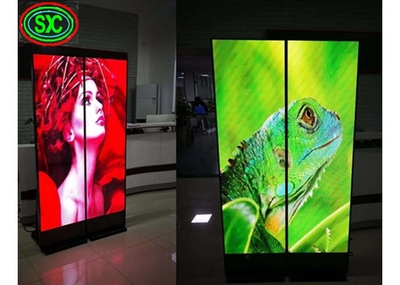 16.7 Trillón de gráficos de color pantalla LED comercial 1/32S Modo de conducción para mensajería