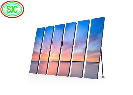 Espejo SMD a todo color para interiores 1000cd/m2 P2.5 LED Video Poster Pantalla 640x640mm