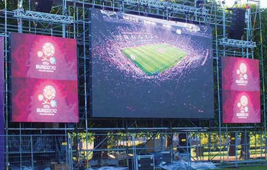 Publicidad Brillo 6000k paneles de visualización de vídeo LED 1r1g1b 10mm Pixel pitch paneles de visualización de vídeo LED