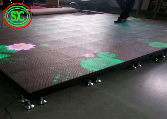 Señalización interior de Digitaces del soporte del piso de la pantalla LED de SMD2121 P3.91