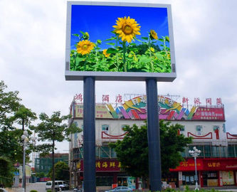 P8 Publicidad exterior Pantalla LED IP65 3G A prueba de agua Brillo 7000 pantalla publicitaria LED