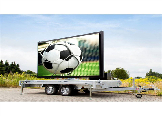 Pantalla de pantalla LED IP65 de alta luminosidad de color completo para publicidad exterior de 8 mm