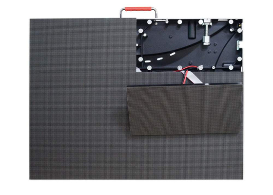 Materiales de los gabinetes de aluminio de fundición por inyección de diodos para la función de visualización de vídeo/texto/imagen
