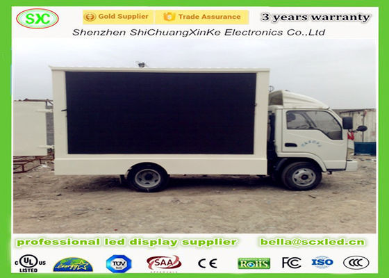 Pantalla LED móvil para camión exterior P5, paso de píxel de 5 mm, IP65