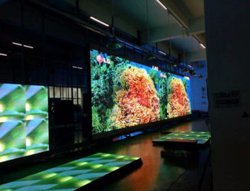 Indoor P6.25 LED Dance Floor interactivo con efecto 3D portátil de 25600 píxeles