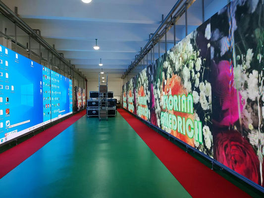Buen precio Pantalla LED de color completo P4 Gran pantalla LED exterior Modulo LED de 320 * 160 mm Pantalla LED de color completo en interiores en línea