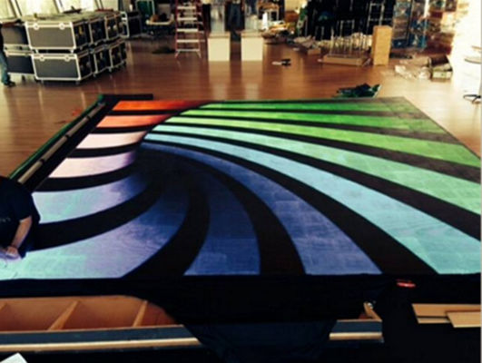 P1.9 módulo de pista de baile LED 250 * 250 / de color completo led pista de baile de escenario de DJ SMD pista de baile de video LED