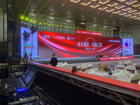 Display LED de color completo con Nationstar SMD 1921 LEDs de alta resolución y gabinete de aluminio de fundición a presión duradero