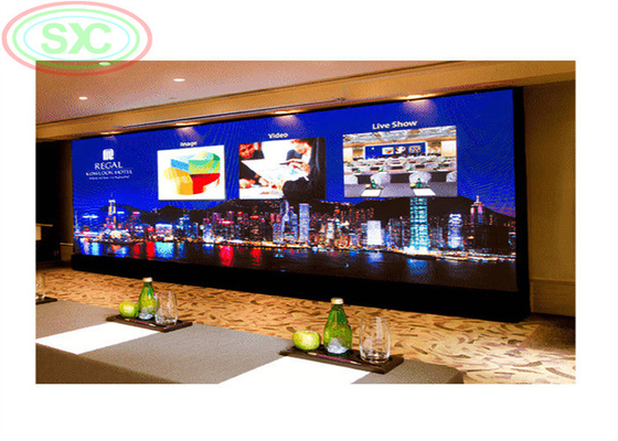 Display de pantalla de pared de video LED de alta luminosidad de color completo HD fijo
