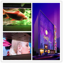 P10 Display LED de fondo SMD3535 Display LED de publicidad en el exterior del gabinete de acero