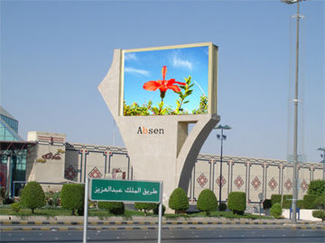 SMD3535 P10 Exterior Display LED a todo color a prueba de agua 1/4 Escaneo 960*960mm