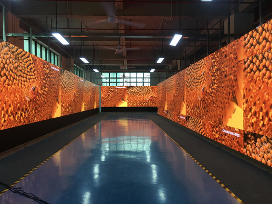 P2.5 Display LED de alta definición en interiores a todo color, 640x640 mm servicio frontal de gabinete