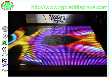 Interactivo sensible atractivo Acrílico LED Disco Panel de la pista de baile RGB Cambio de color