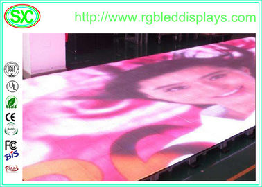 Interactivo sensible atractivo Acrílico LED Disco Panel de la pista de baile RGB Cambio de color