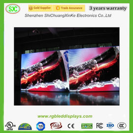 Display LED de alta resolución de color completo en interiores HD 4mm Pitch de píxeles Stge Pared