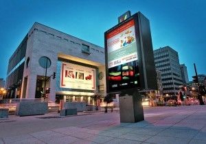 P4 Panfletos LED de publicidad comercial al aire libre a todo color para centros comerciales