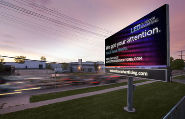 Electrónica Digital LED Tableros publicitarios de alto brillo Publicidad P8 al aire libre a todo color