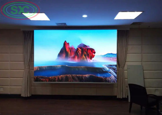 Interior exterior P5 Full Color LED Video Wall 5mm Pitch de píxeles 1500cd/M2 Brillo