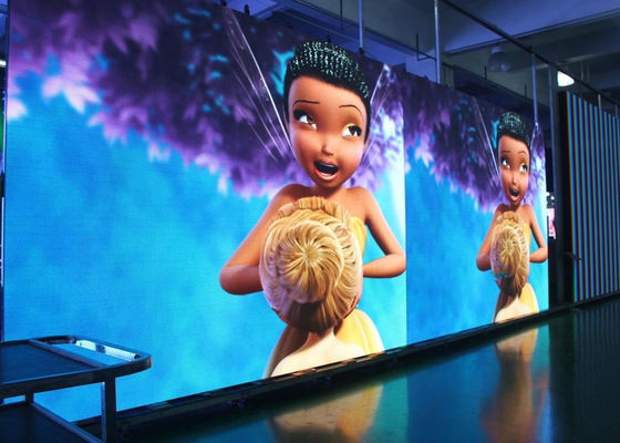 Display interior con LED GOB Pantalla impermeable de alto brillo Panes de vídeo publicitarios