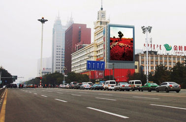 P8 Panfletos de LED al aire libre Densidad de píxeles 15625, Publicidad digital LED Pantalla de LED de publicidad
