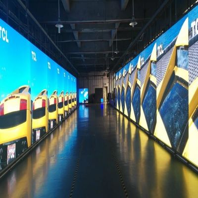 Ultra Slim P3.91 de color completo para interiores de 500 mm * 500 mm con alta frecuencia de actualización