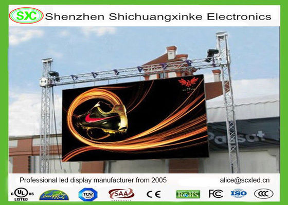 Buen precio La pantalla LED fina estupenda ligera de la ejecución, acontecimientos de Chaming llevó la pantalla 500x500 en línea