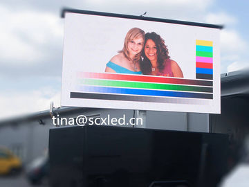 Pantallas de publicidad de alta definición para exteriores a prueba de agua de color completo P6 LED