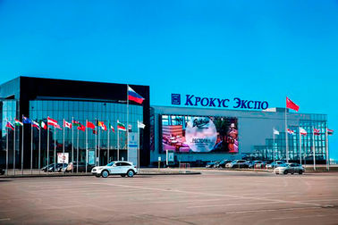 P10 Pantalla LED exterior a todo color Panfletos digitales Centro comercial