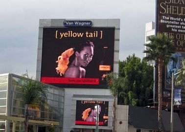 P8 SMD3535 Inmuevo para exteriores Publicidad Pantalla LED Pantalla de pared de vídeo delgada Alta tasa de actualización
