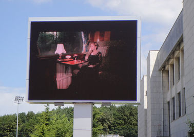 P8 SMD3535 Inmuevo para exteriores Publicidad Pantalla LED Pantalla de pared de vídeo delgada Alta tasa de actualización