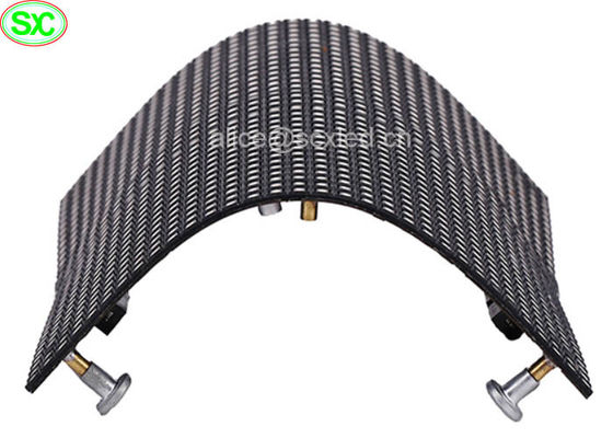 Módulo video suave de la pantalla LED de la curva flexible interior con servicio del frente del imán