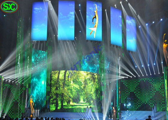 La etapa delantera LED del mantenimiento del imán defiende el Super Clear Vision de SMD 500x500