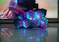 La caja DJ baila definición impermeable publicitaria video de las pantallas del LED la gran alta