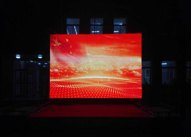 P4 Indoor Led Video Wall Screen de color completo ahorrando energía para la sala de reuniones de la iglesia