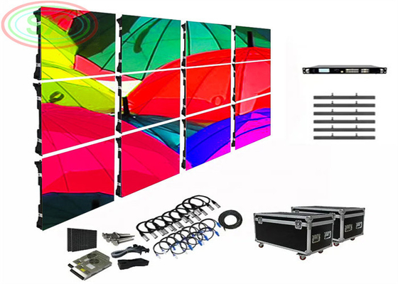 Display LED P4 de alta definición para exteriores Revestimiento de aluminio de fundición por inyección impermeable