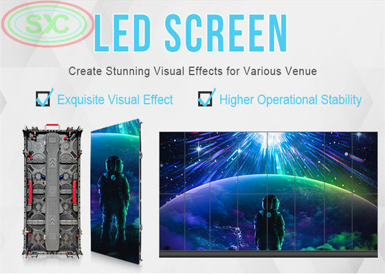 Buen precio Pantalla de publicidad Pantalla LED interior a todo color P3.91 Panel LED en línea