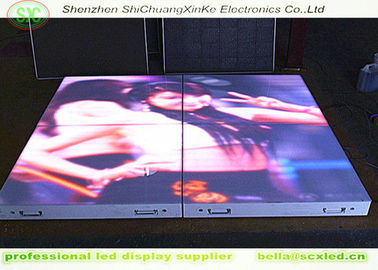 Piso de baile LED RGB impermeable con brillo Epistar Chip Efecto de iluminación brillante y etiquetas personalizables