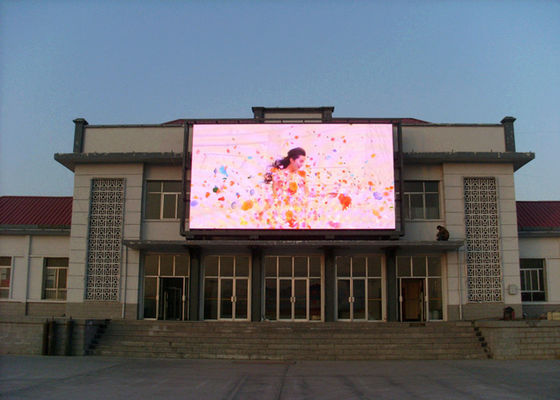Exterior de color completo de alto brillo pantalla grande LED P5 640 * 640mm cartel LED de publicidad fijo