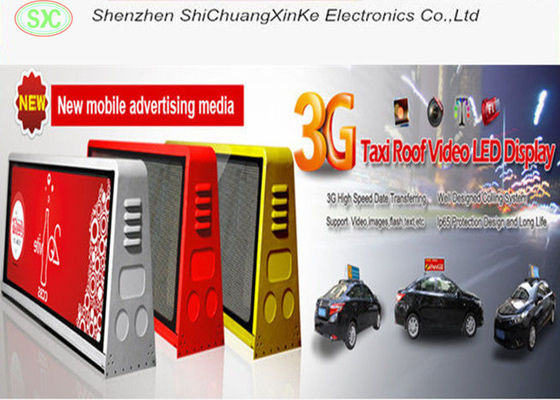Buen precio P5 SMD Full Color Taxi Foof Video Led Display (Display LED de cabina a todo color) en línea